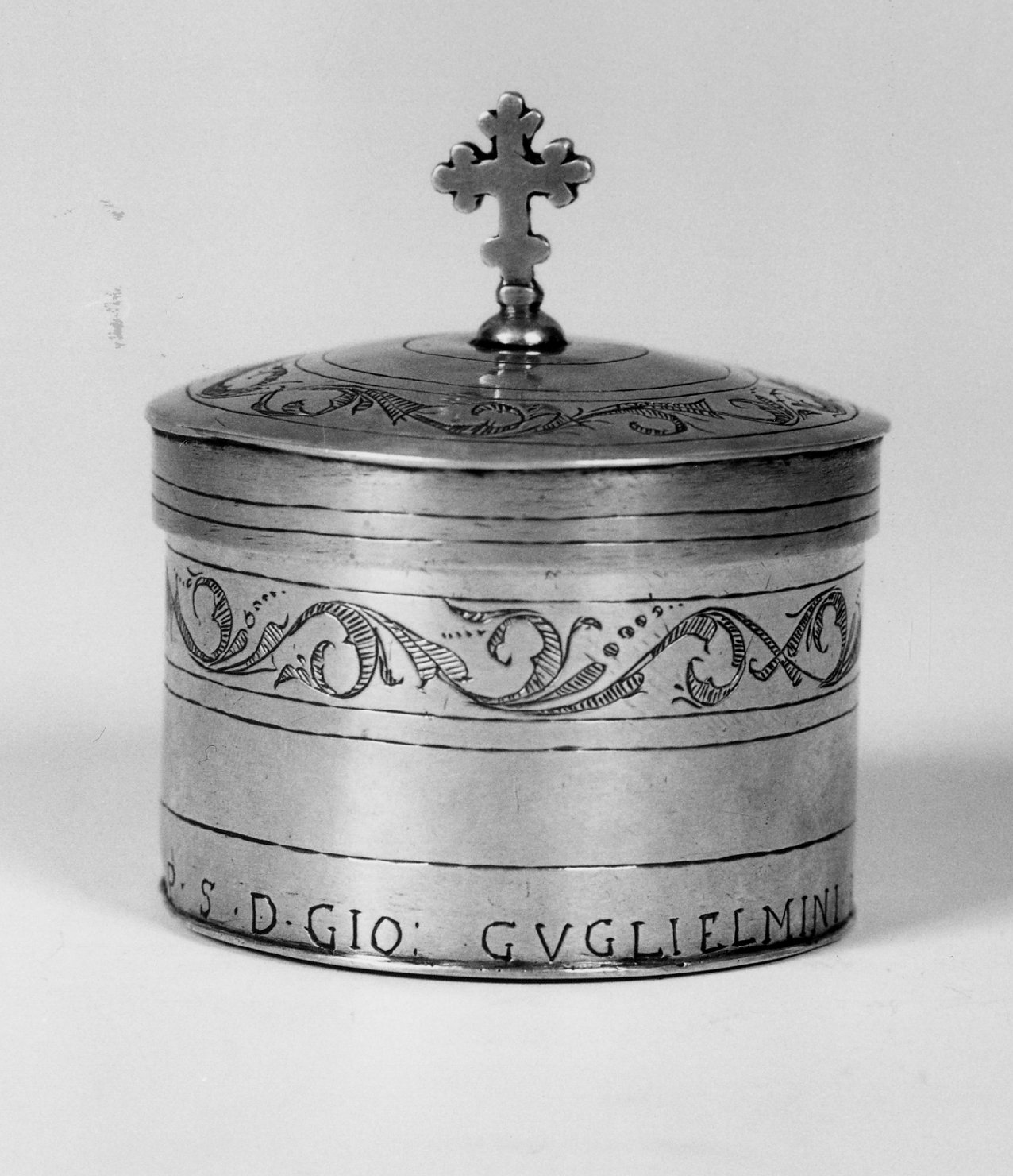 vasetto per oli santi - manifattura bolognese (sec. XVII)