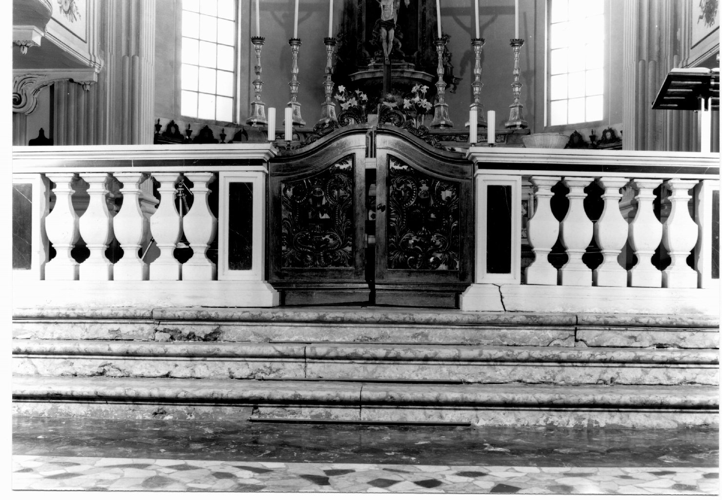 balaustrata di Beretta Giovanni (sec. XIX)