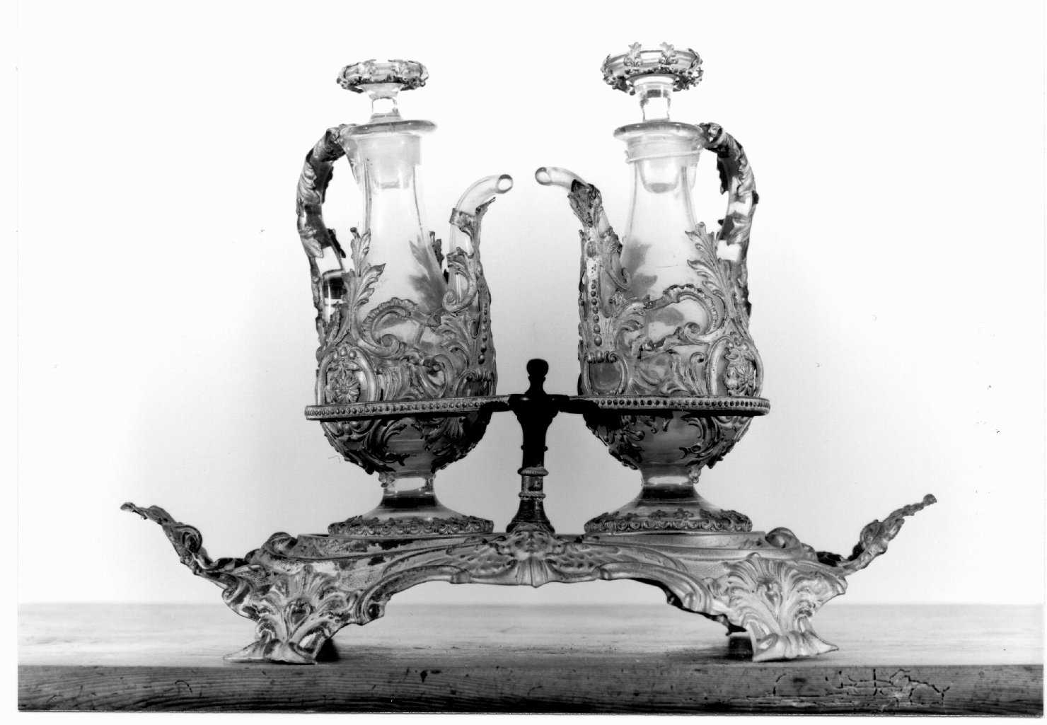 ampolliera - manifattura emiliana (seconda metà sec. XIX)