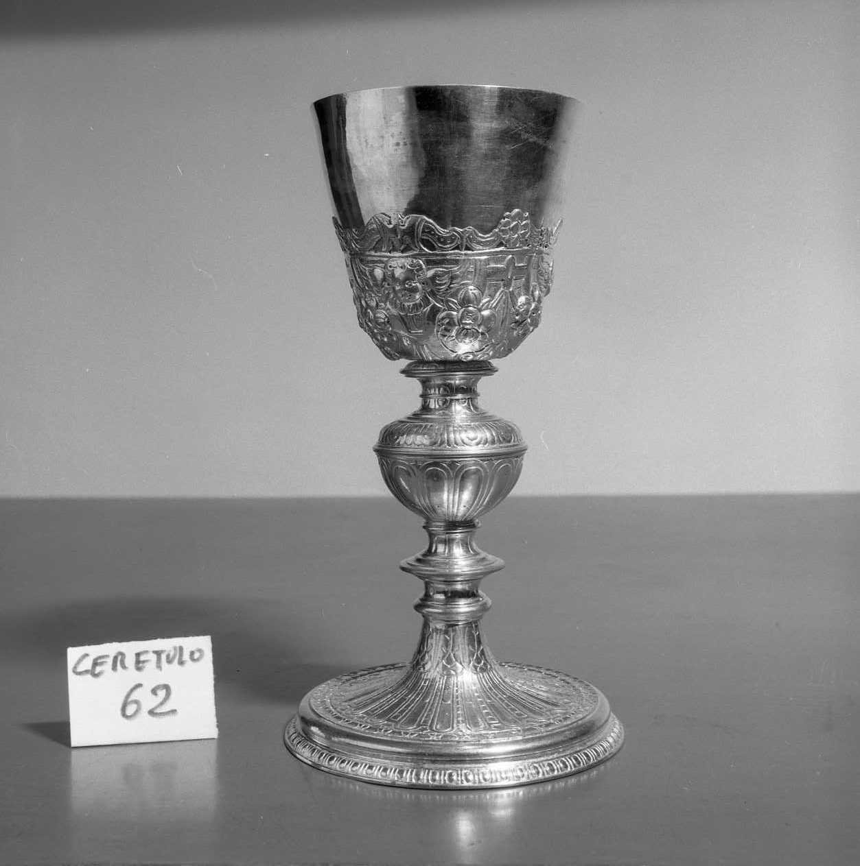 calice - bottega emiliana (sec. XVII)