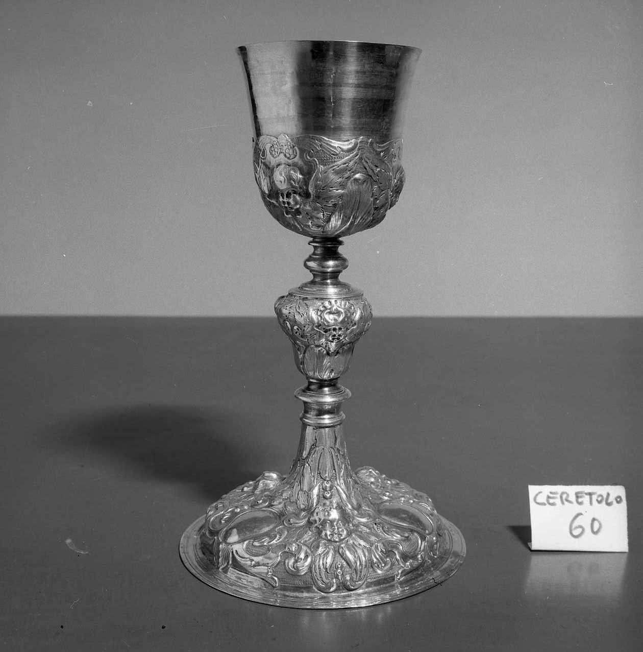 calice - bottega emiliana (sec. XVII)