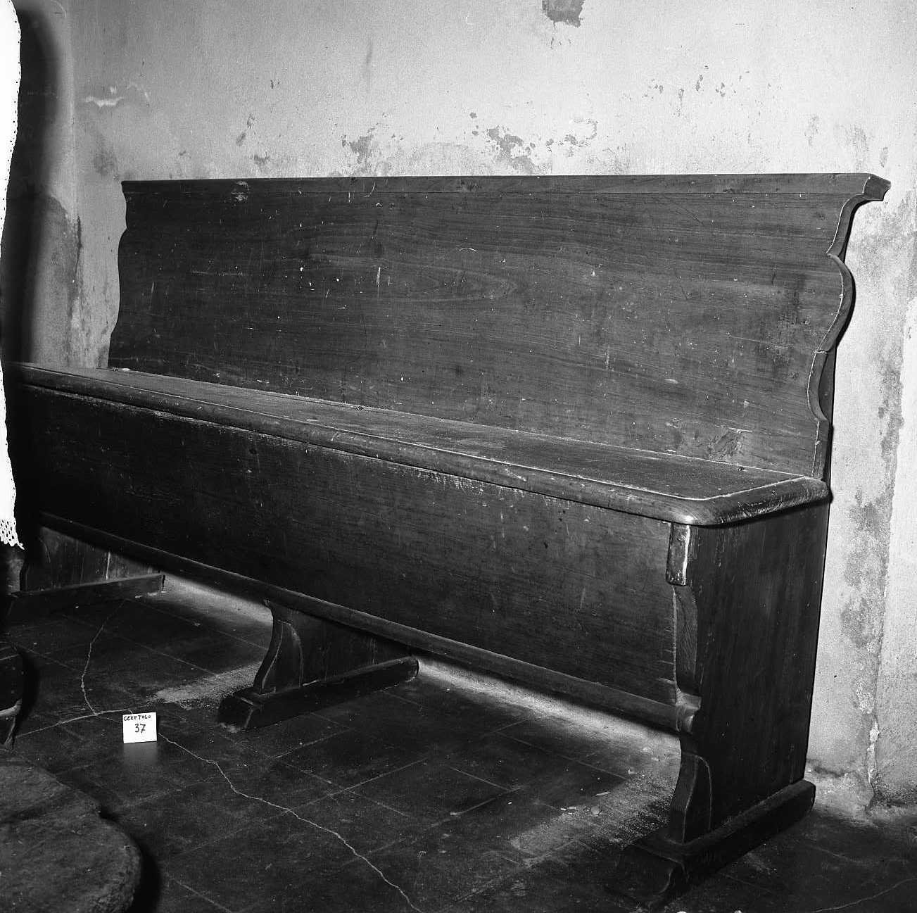 panca, serie - bottega emiliana (sec. XVIII)