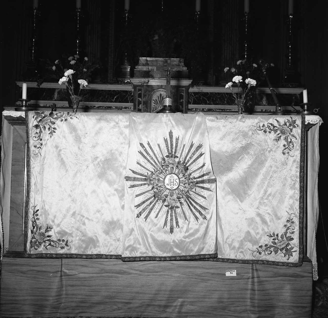 velo omerale - manifattura emiliana (sec. XVIII)