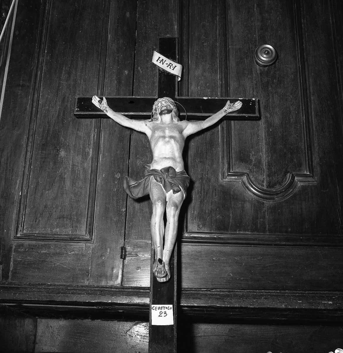 Cristo crocifisso (scultura) - bottega emiliana (sec. XVIII)