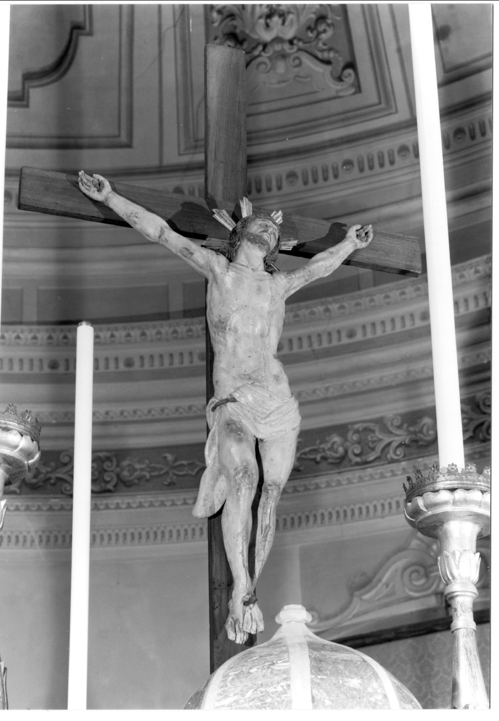 Cristo crocifisso (scultura) - manifattura Italia settentrionale (sec. XVIII)