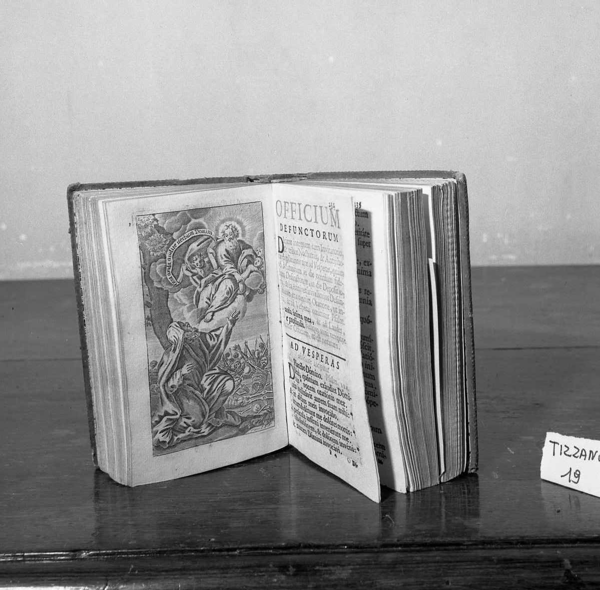 coperta di libro liturgico - produzione veneziana (sec. XVIII)