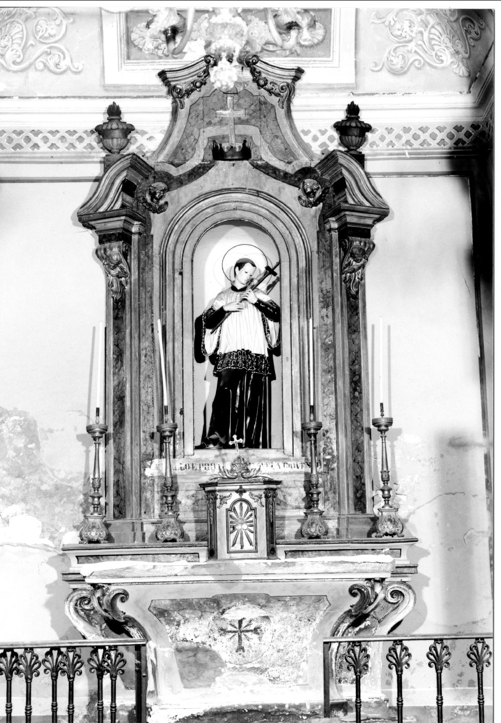 altare - manifattura ferrarese (sec. XVIII)