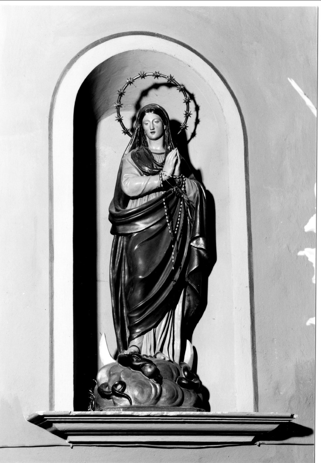 Madonna Immacolata (statua) - manifattura ferrarese (sec. XIX)