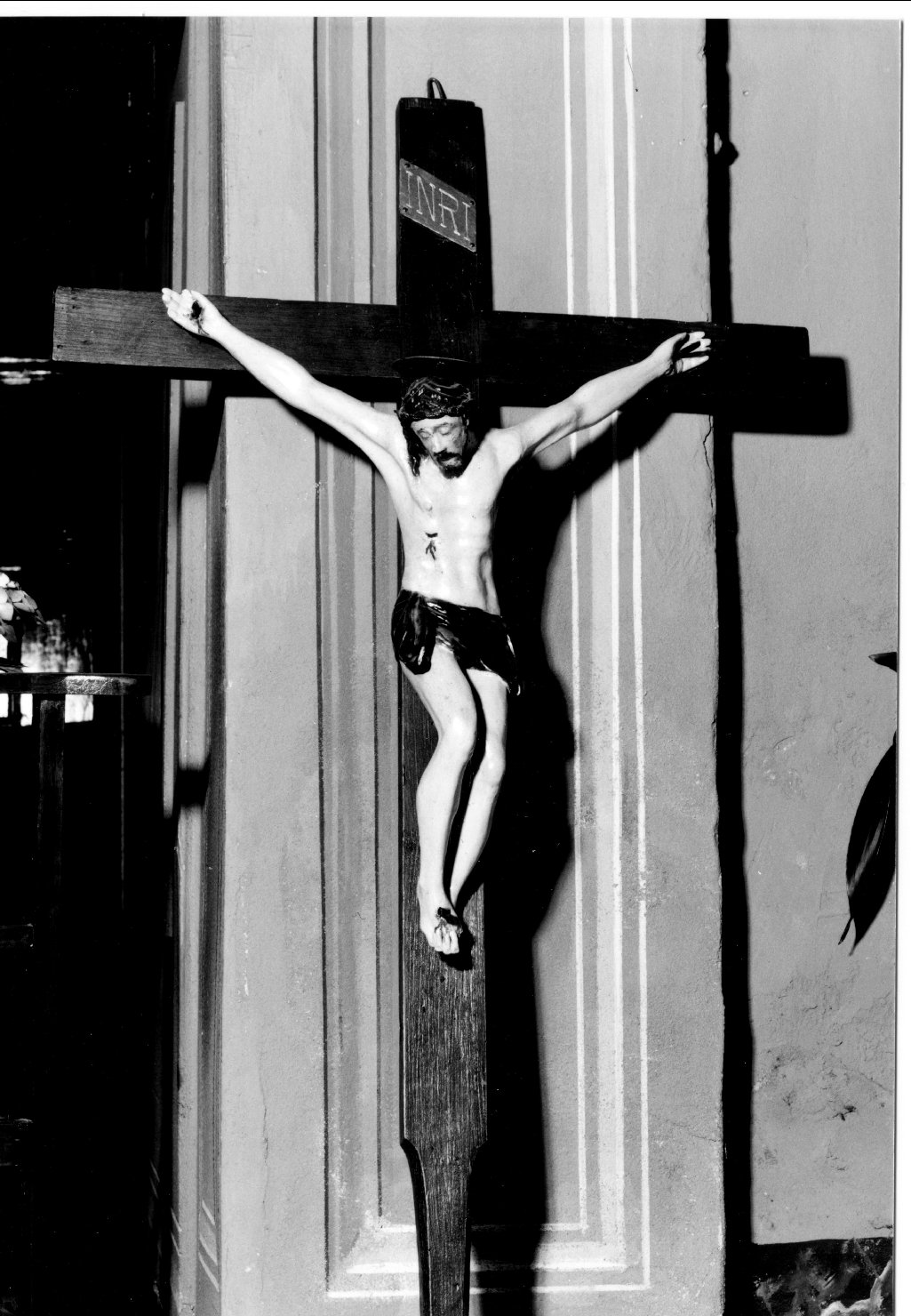 Cristo crocifisso (scultura) - manifattura ferrarese (secc. XVII/ XVIII)