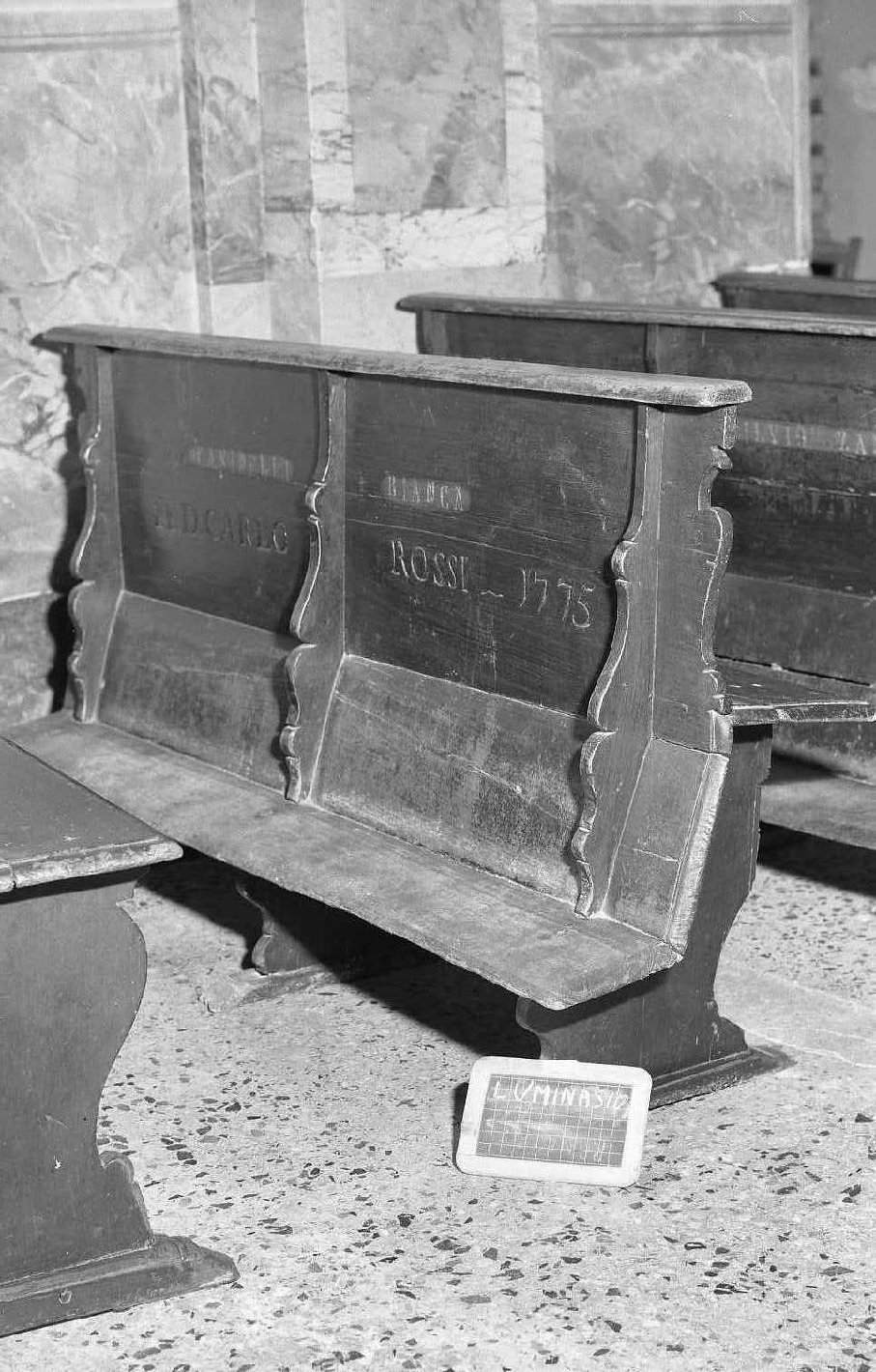 panca - bottega emiliana (sec. XVIII)