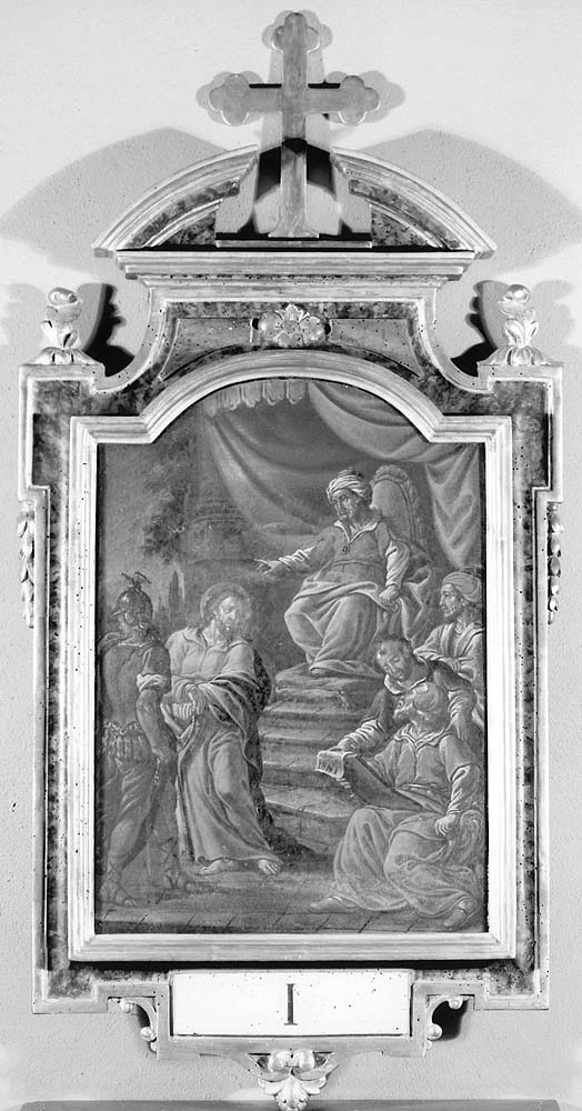 stazioni della via crucis (dipinto, insieme) di Giacomo Antonio da Bologna fra (sec. XVIII)