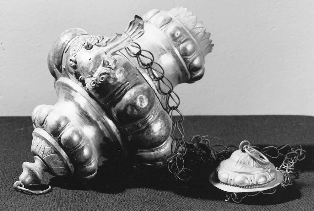 lampada pensile, serie - manifattura emiliana (sec. XVIII)