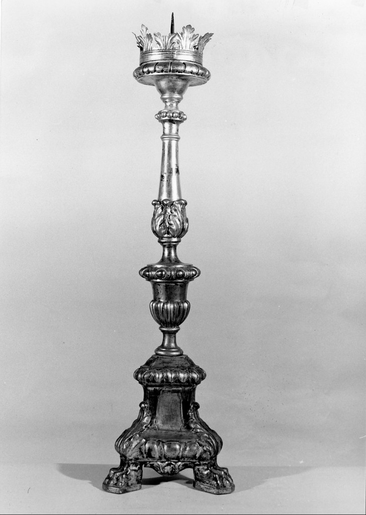 candeliere, serie - manifattura emiliana (sec. XIX)