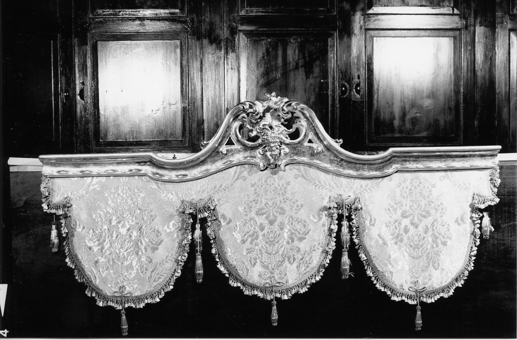 baldacchino processionale - manifattura emiliana (sec. XVIII)