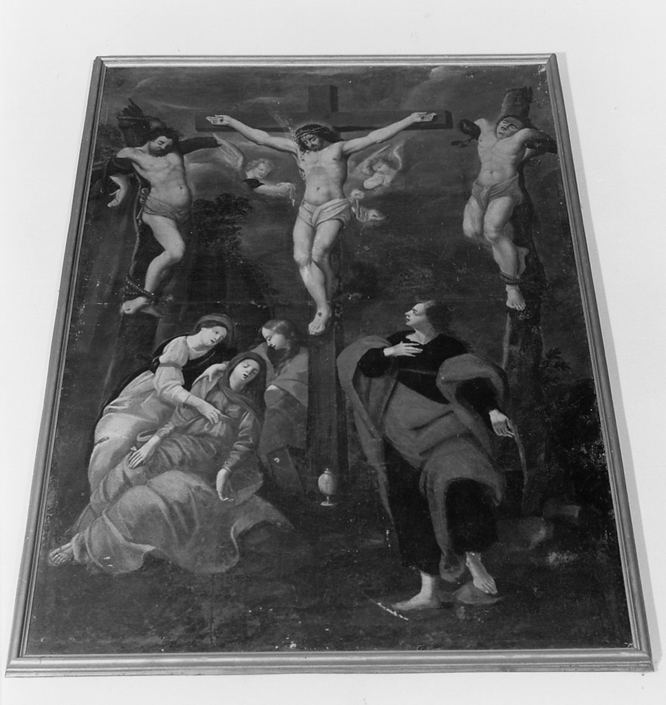 Crocifissione di Cristo (dipinto) - ambito emiliano (sec. XIX)