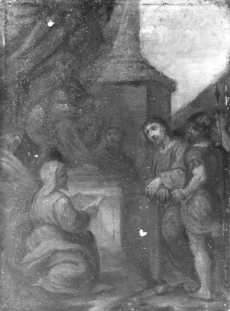 stazioni della Via Crucis (dipinto, insieme) di Pranzini Lorenzo (inizio sec. XIX)
