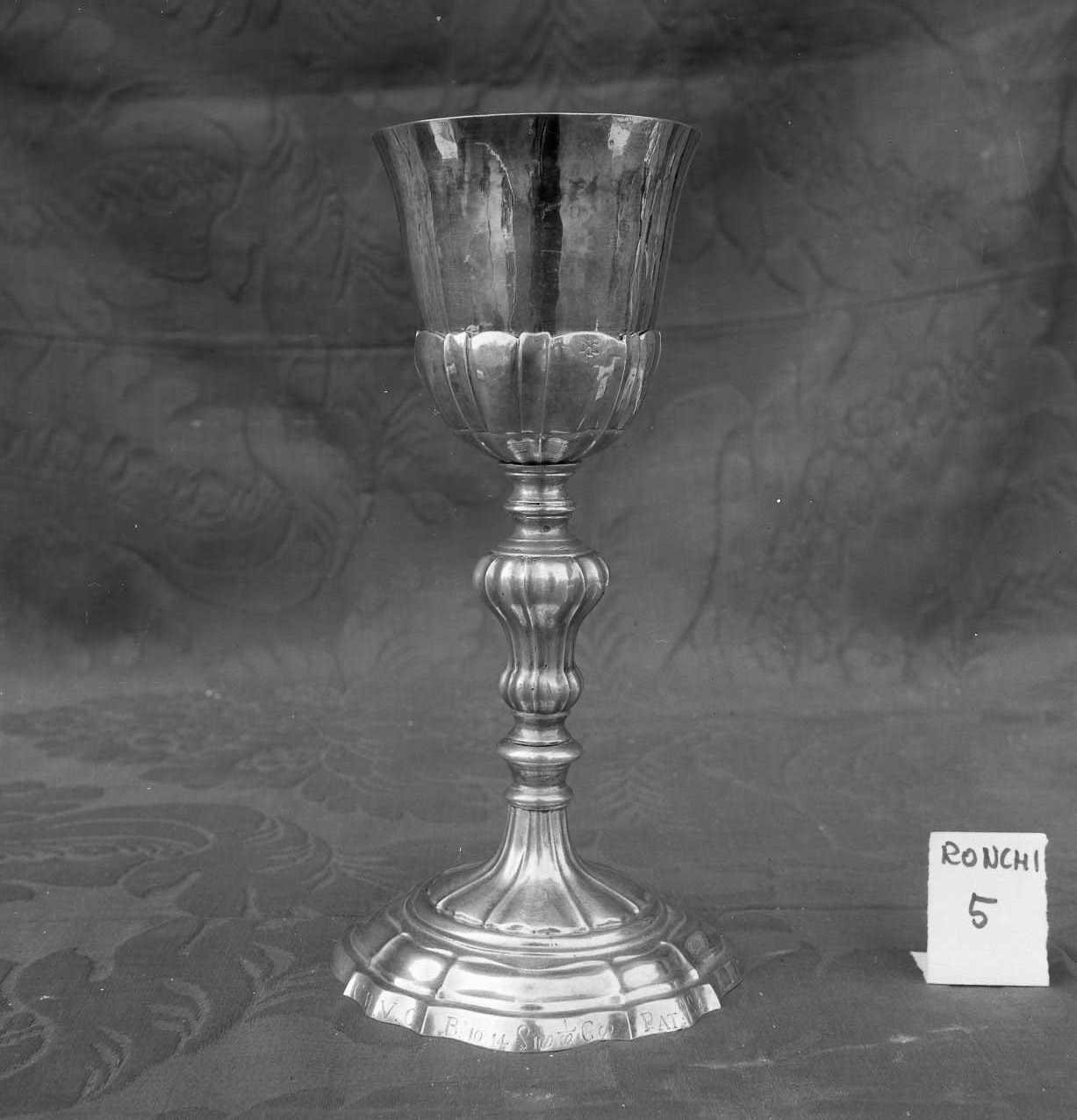 calice - bottega emiliana (sec. XVIII)