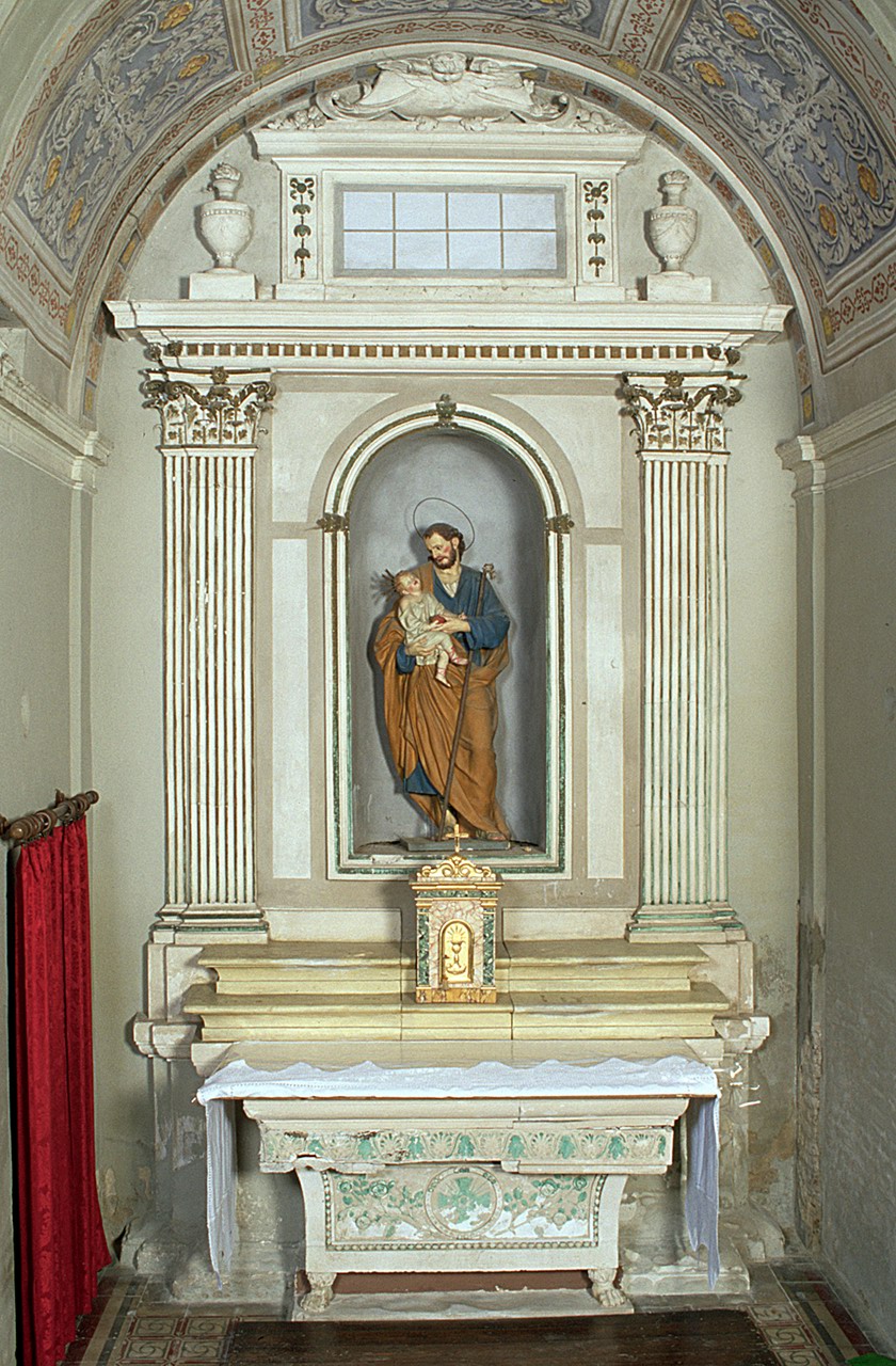 altare - manifattura ferrarese (secc. XVIII/ XIX)