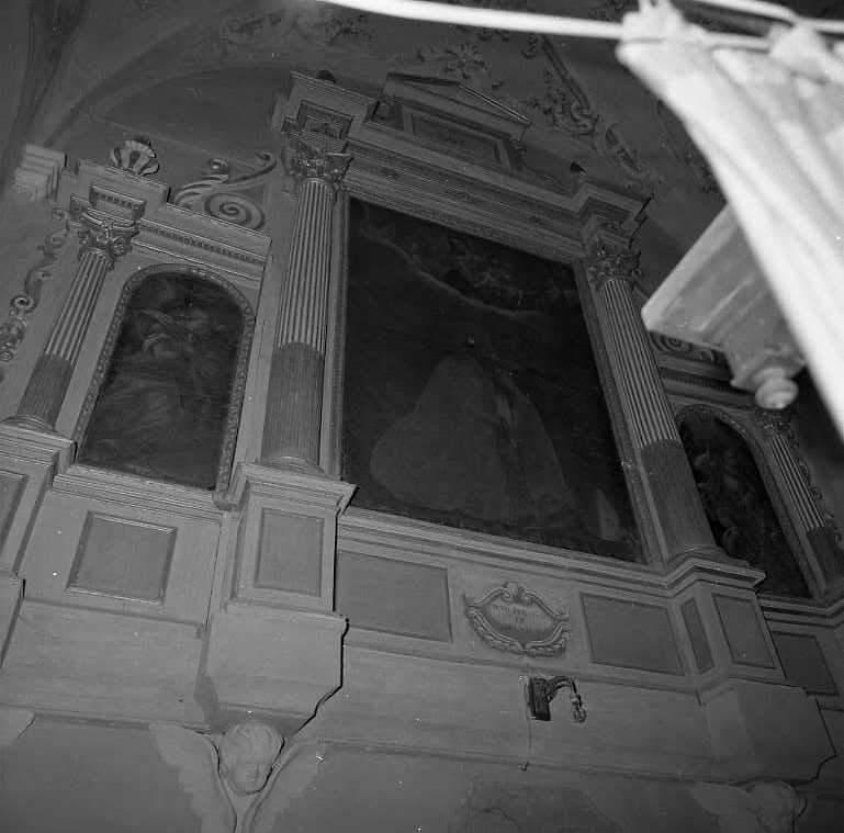 apparizione della Madonna col Bambino a San Prospero (pala d'altare) - ambito emiliano (sec. XVII)