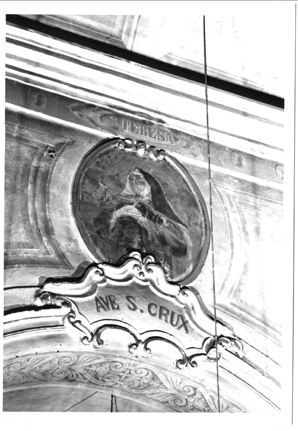 Santa Teresa (dipinto, complesso decorativo) - ambito ferrarese (inizio sec. XX)