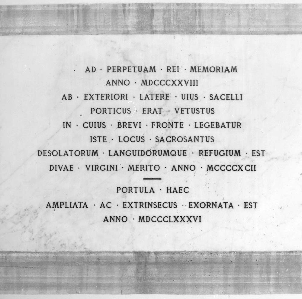 lapide - manifattura emiliana (sec. XIX)