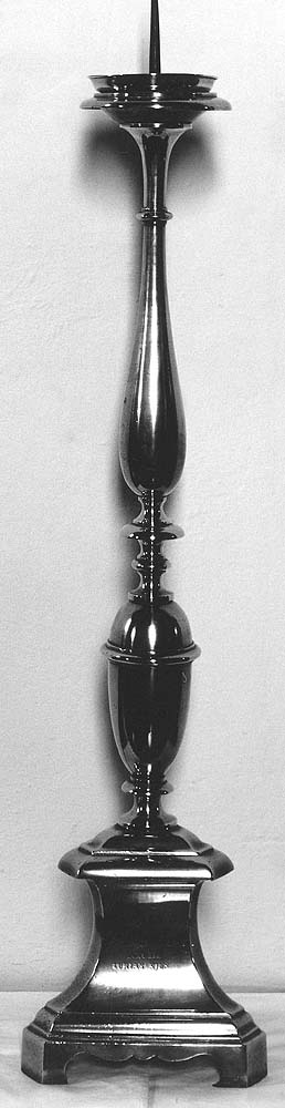 candeliere, serie - manifattura emiliana (sec. XIX)