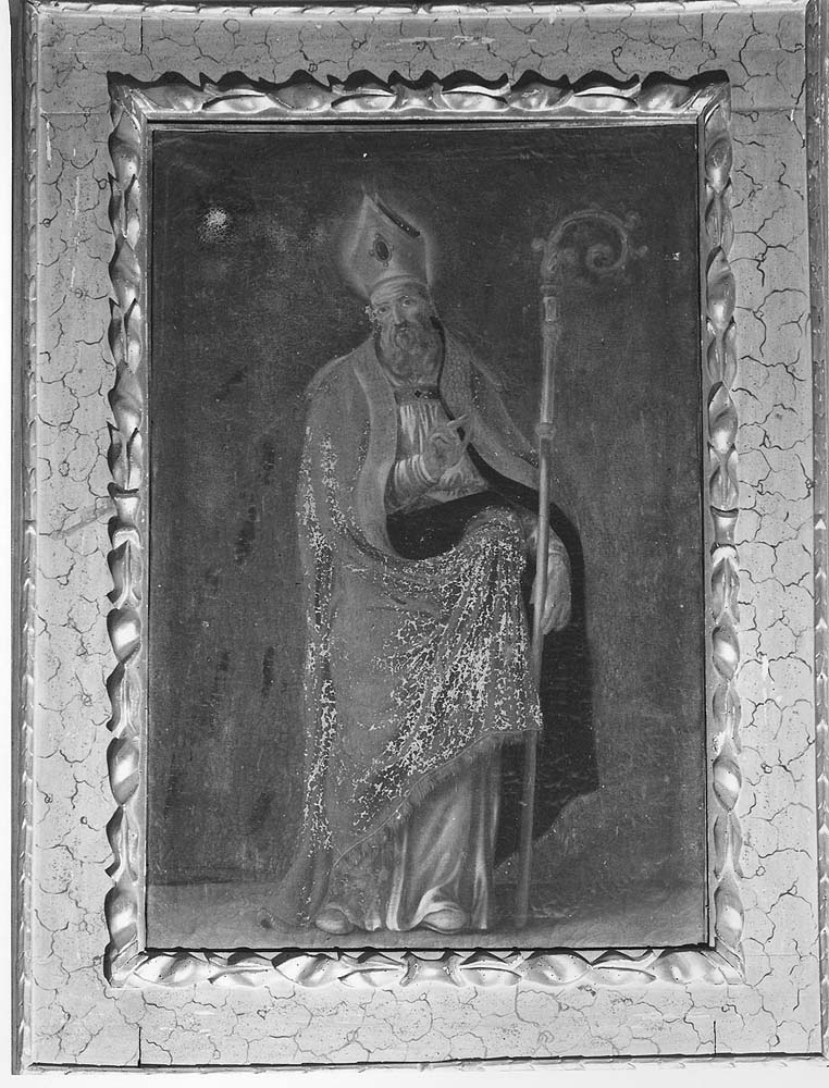 Sant'Agostino (dipinto) di Samacchini Orazio (attribuito) (seconda metà sec. XVI)