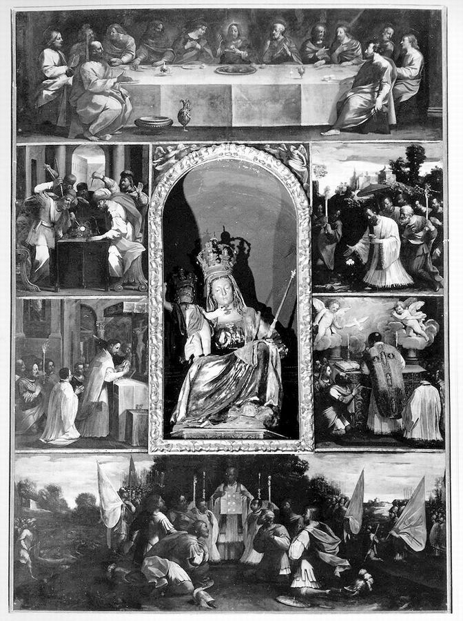 messa di Bolsena (dipinto) di Tisi Benvenuto detto Garofalo (attribuito) (prima metà sec. XVI)