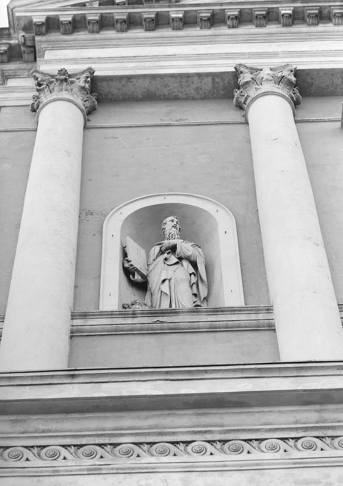 San Luca (statua) di Bernardi Bernardo (sec. XIX)