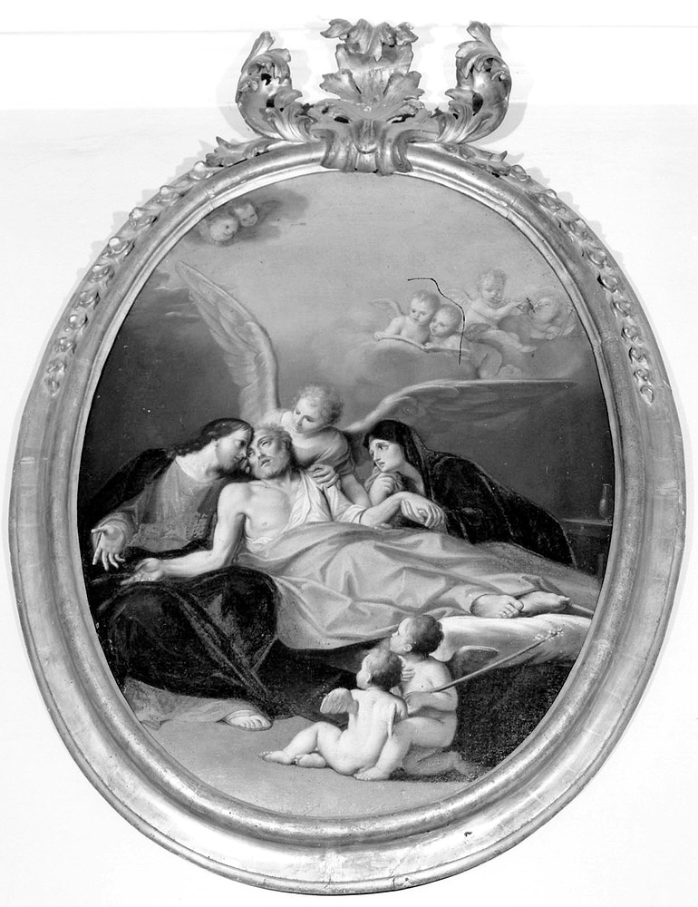 Morte di San Giuseppe (dipinto) - ambito emiliano (sec. XVIII)