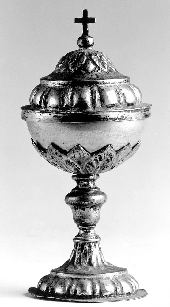 pisside - manifattura emiliana (sec. XVIII)