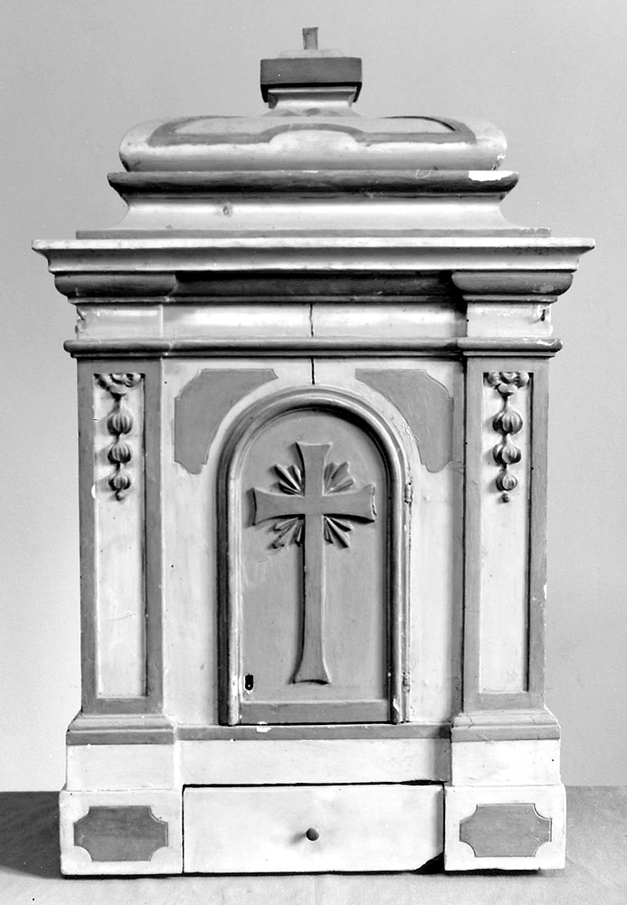 tabernacolo - manifattura emiliana (sec. XIX)