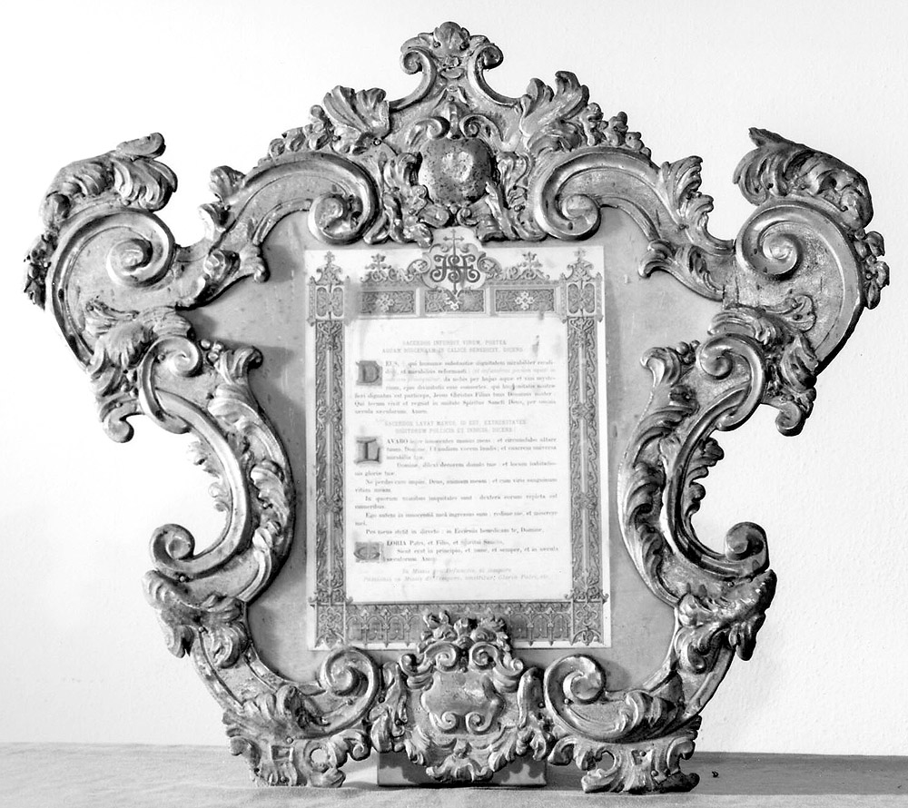 cartagloria, serie - manifattura emiliana (sec. XVIII)