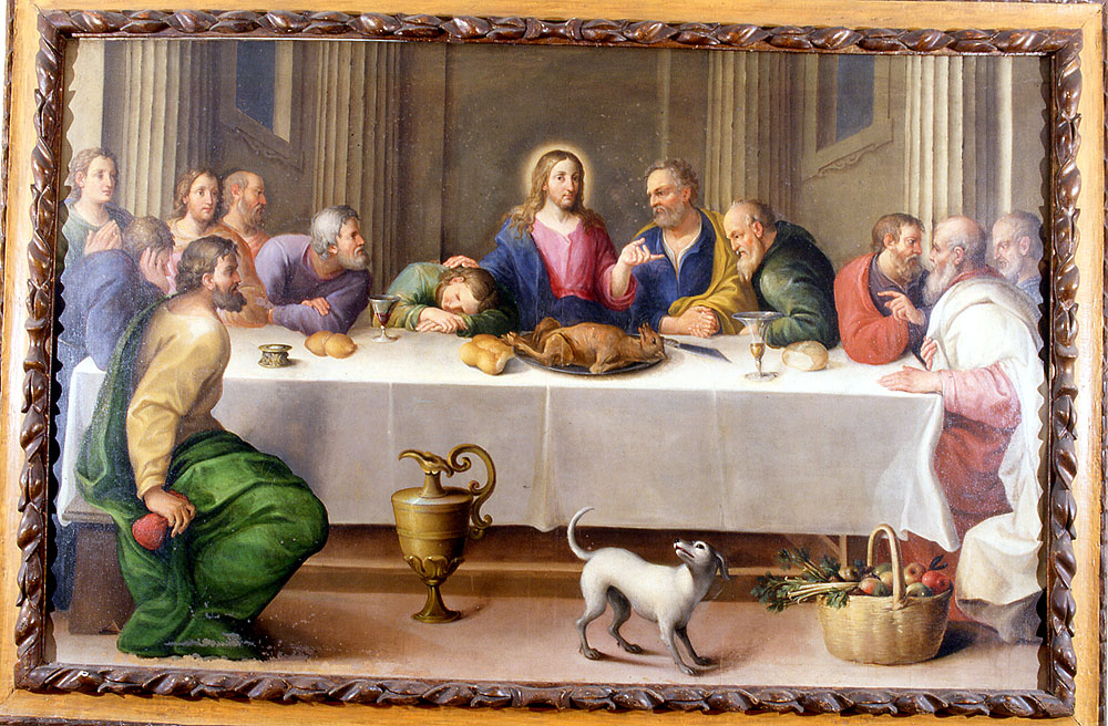 Ultima cena (dipinto) - ambito emiliano (sec. XIX)