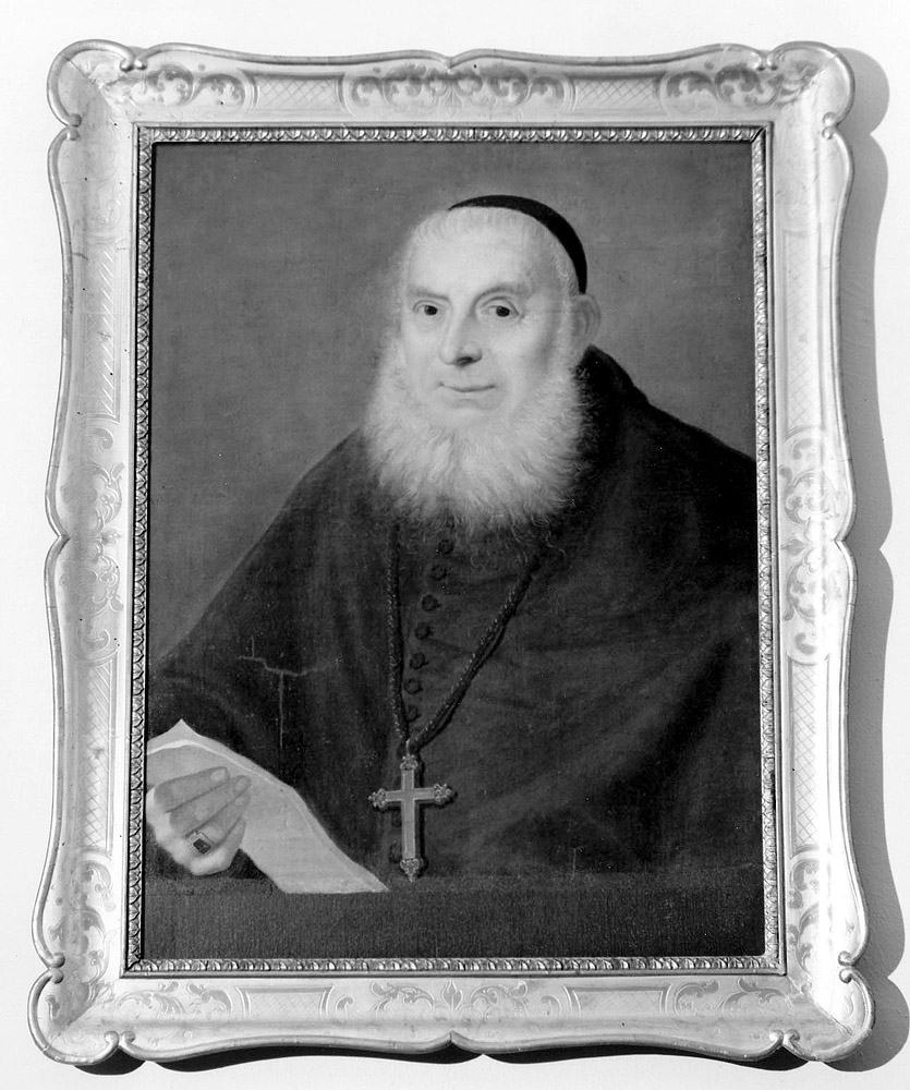 Padre Angelo Mauro Bencivenni, vescovo di Bertinoro (dipinto) - ambito emiliano (sec. XIX)