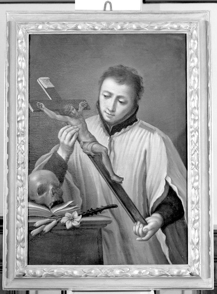 San Luigi Gonzaga (dipinto) di Crespi Antonio (attribuito) (sec. XVIII)