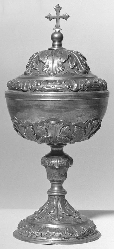 pisside - manifattura emiliana (sec. XVIII)