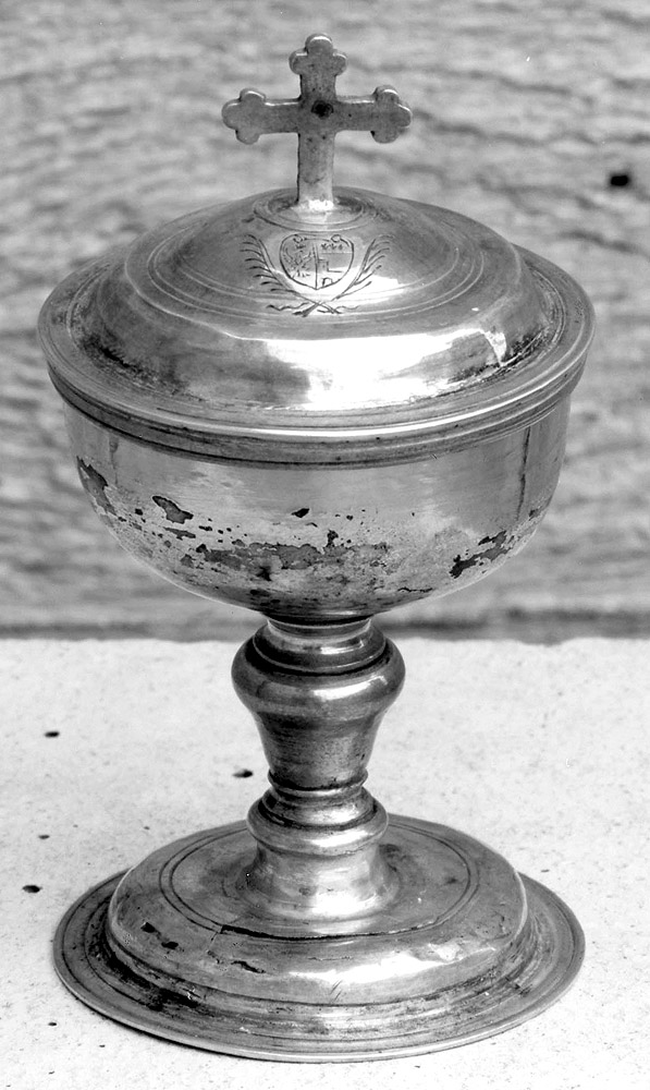 pisside - manifattura emiliana (sec. XVII)