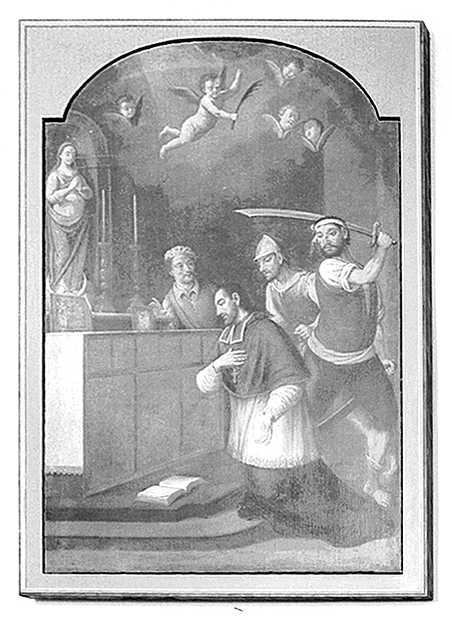 Martirio di San Luigi (dipinto) - ambito emiliano (sec. XVIII)