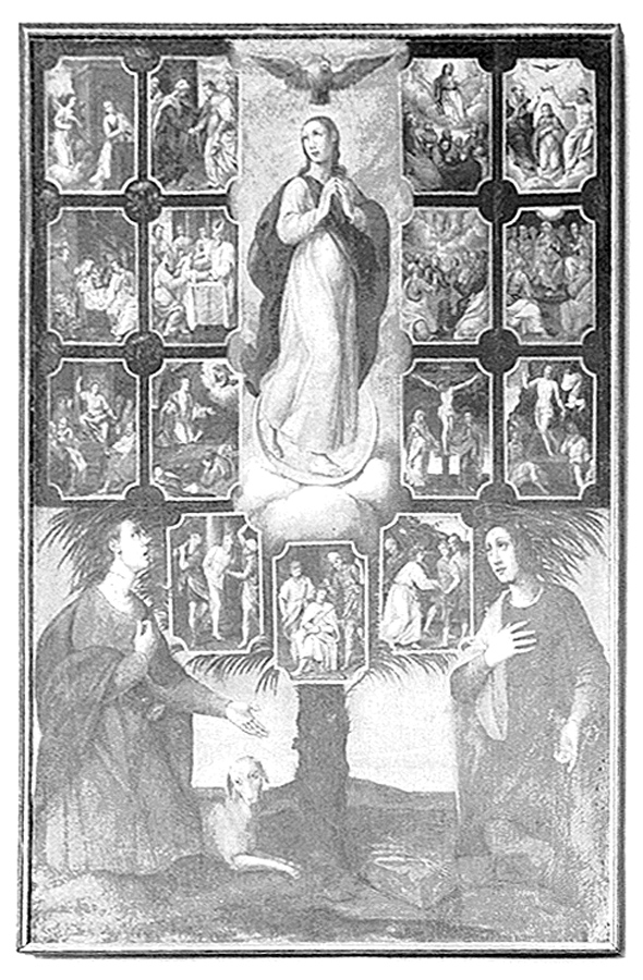 Immacolata concezione (dipinto) - ambito emiliano (sec. XVIII)