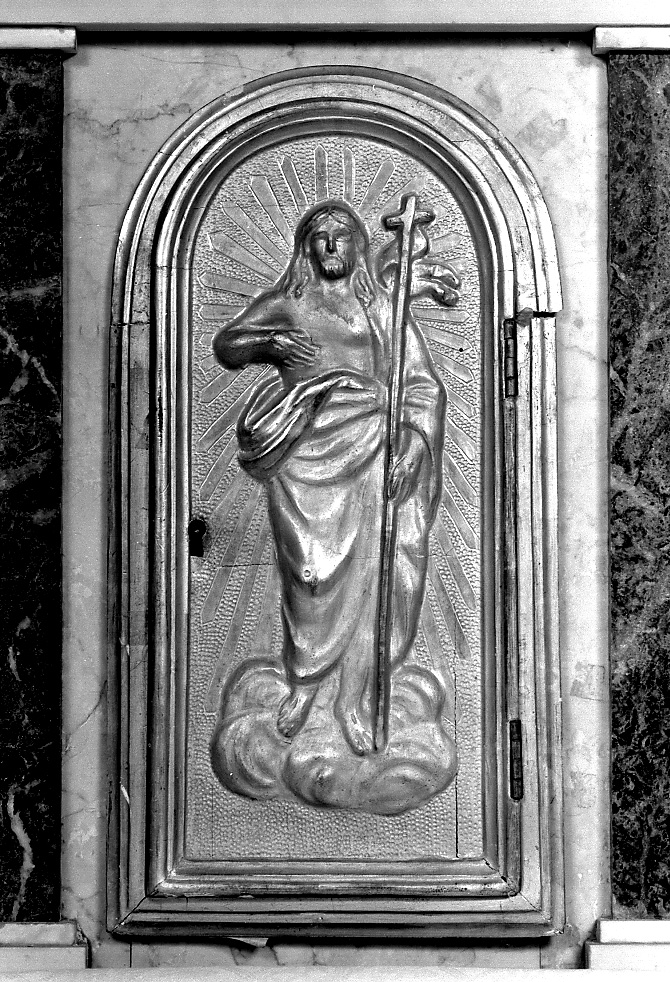 sportello di tabernacolo - bottega emiliana (primo quarto sec. XIX)