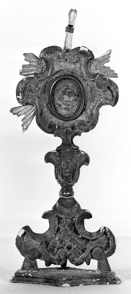 reliquiario - a ostensorio - bottega emiliana (ultimo quarto sec. XVIII)
