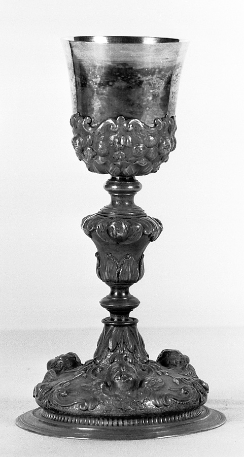 calice - bottega emiliana (prima metà sec. XVIII)