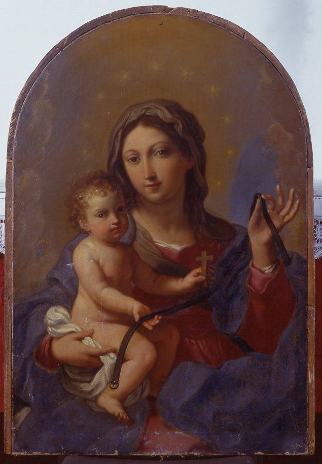Madonna della cintola, Madonna con Bambino (dipinto) di Sirani Elisabetta (seconda metà sec. XVII)