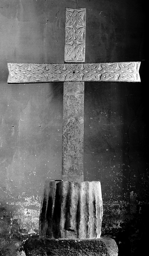 croce - bottega italiana (secondo quarto sec. IX)