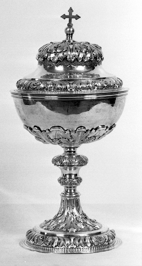 pisside - bottega emiliana (sec. XVIII)