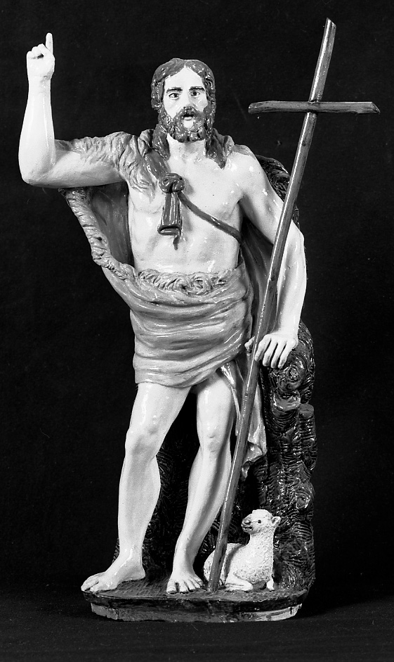 San Giovanni Battista (statua) - bottega emiliana (prima metà sec. XIX)