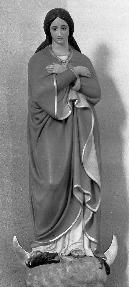 Immacolata concezione (statua) - bottega emiliana (fine sec. XVIII)