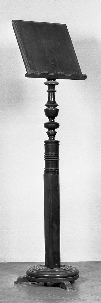 leggio - bottega emiliana (seconda metà sec. XIX)