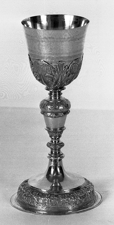 calice - bottega emiliana (fine/inizio secc. XVIII/ XIX)